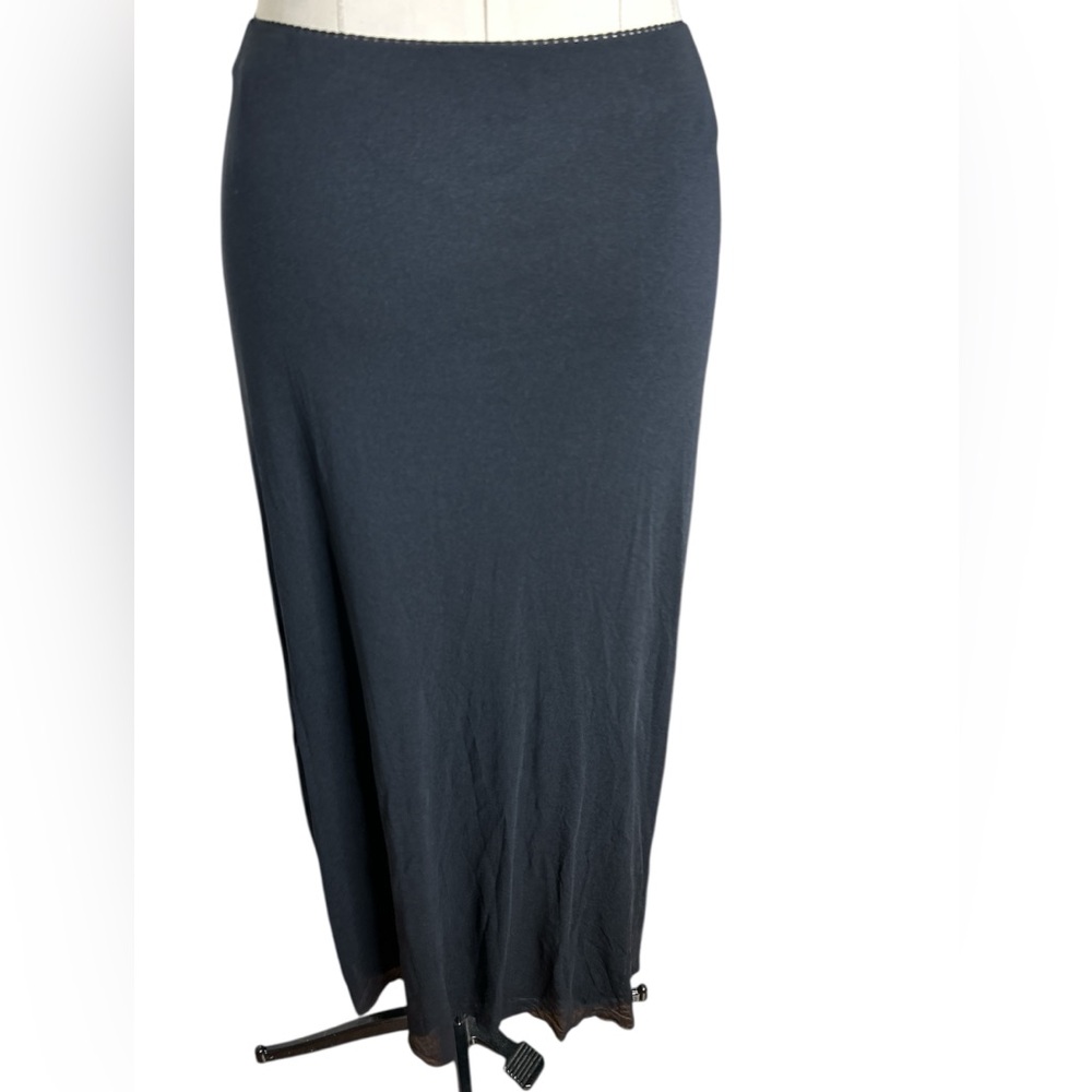 90’s Vivienne Tam mesh embroidered floral skirt - Picture 3 of 8